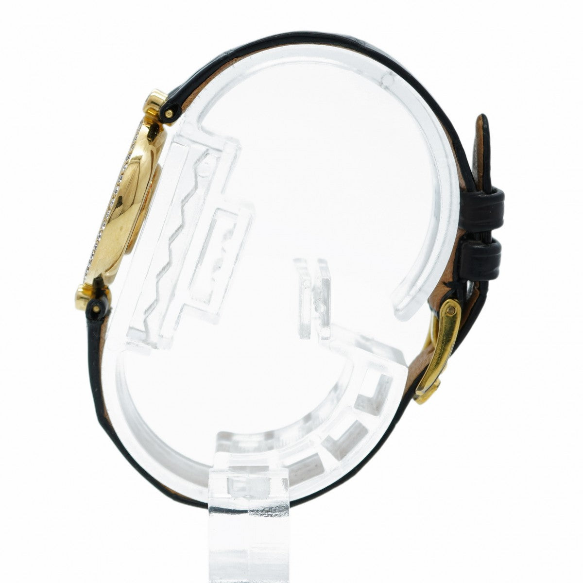 【5wwg0281】ショパール ハッピーダイヤモンド 20/3957-24 ゴールド文字盤【中古】腕時計 レディース