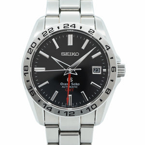 【5wwg0369】セイコー グランドセイコー 9S56-00A0 黒文字盤【中古】腕時計 メンズ