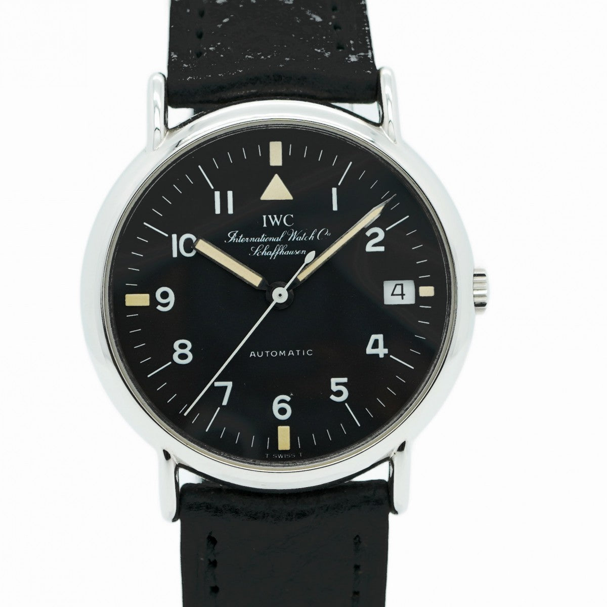 ★最終価格★SALE【5wwh0008】IWC アイダブリューシー シャフハウゼン ポートフィノ IW3513-026 黒文字盤【中古】腕時計 メンズ