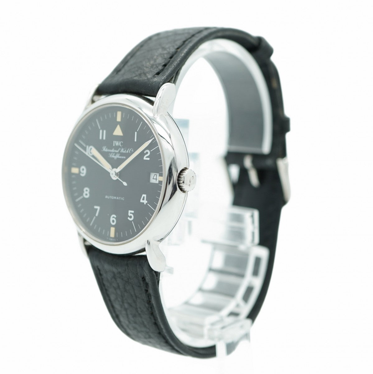 ★最終価格★SALE【5wwh0008】IWC アイダブリューシー シャフハウゼン ポートフィノ IW3513-026 黒文字盤【中古】腕時計 メンズ