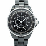 ★最終価格【5wwh0101】シャネル J12 H0685 黒文字盤【中古】腕時計 メンズ