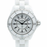 ★SALE【5wwh0102】シャネル J12 H0968 白文字盤【中古】腕時計 レディース