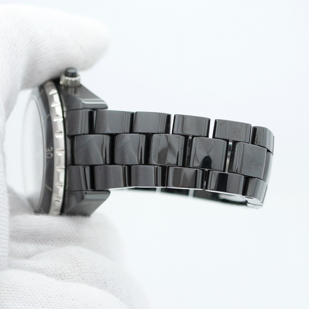 ★最終価格★SALE【5wwh0103】シャネル J12 H2419 黒文字盤【中古】腕時計 メンズ