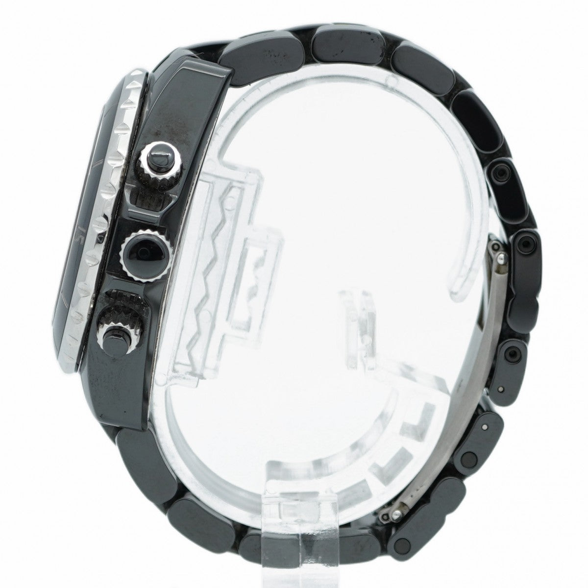 ★最終価格★SALE【5wwh0103】シャネル J12 H2419 黒文字盤【中古】腕時計 メンズ