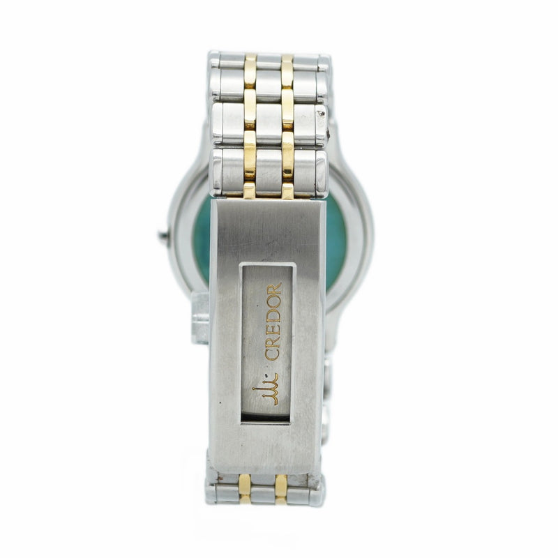 ★SALE【5wwh0157】セイコー クレドール 9571-6020 シルバー文字盤【中古】腕時計 メンズ