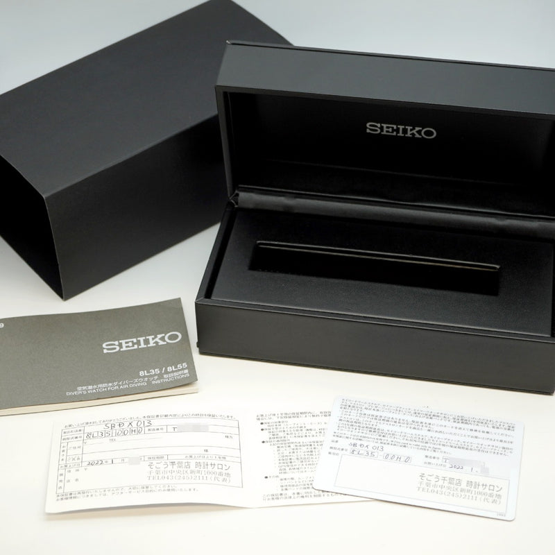 【5wwh0158】セイコー プロスペックス マリーンマスター 8L35-00H0 黒文字盤【中古】腕時計 メンズ