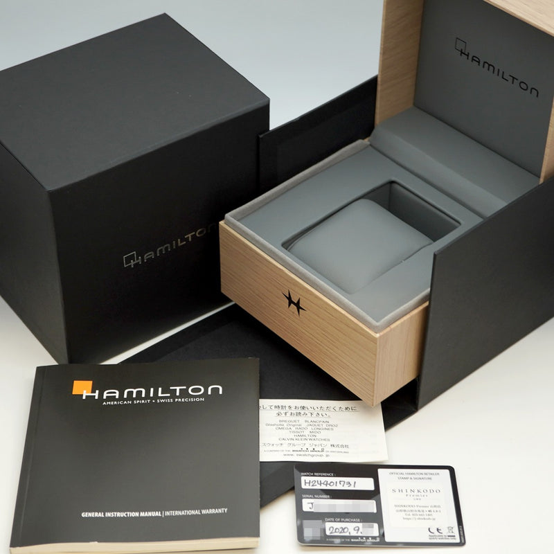 ★最終価格★SALE【5wwh0163】ハミルトン ベンチュラ H244010 黒文字盤【中古】腕時計 メンズ