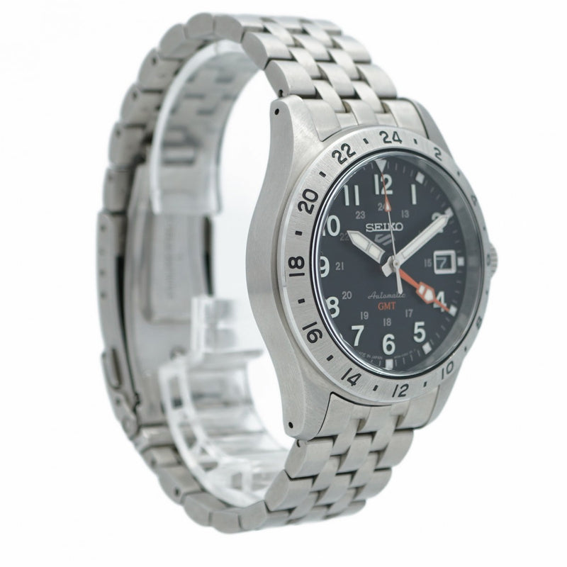 ★SALE【5wwh0172】セイコー 5スポーツ 4R34-00C0 黒文字盤【中古】腕時計 メンズ