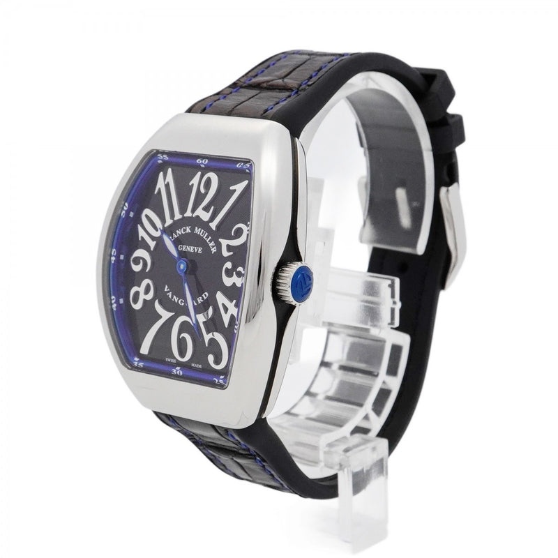 ★SALE【5wwh0184】フランクミュラー ヴァンガード V32QZACNR 黒文字盤【中古】腕時計 レディース