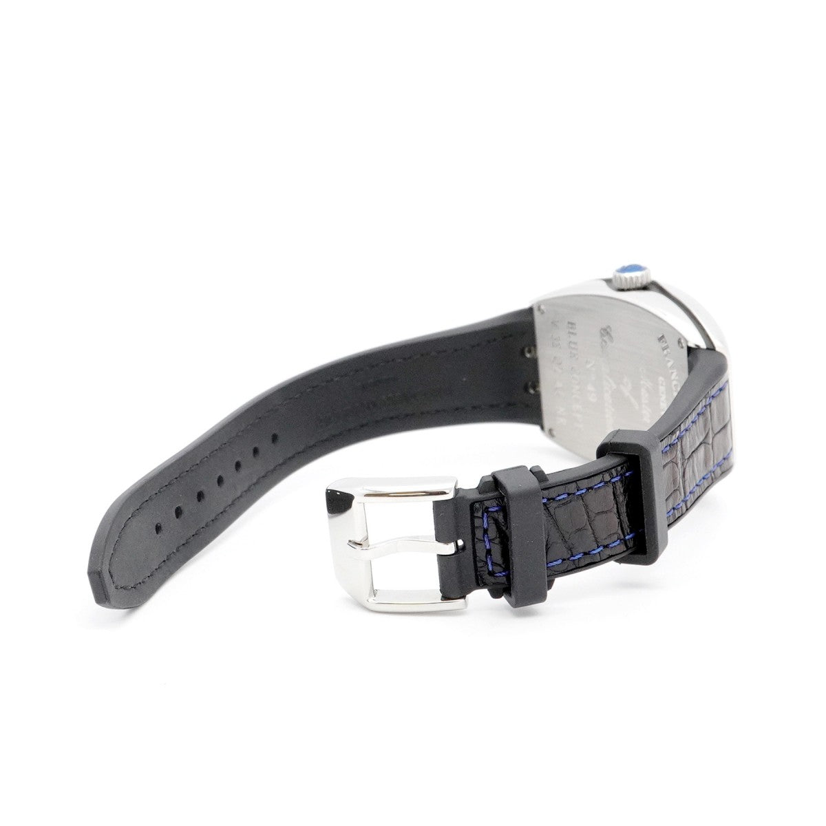 ★SALE【5wwh0184】フランクミュラー ヴァンガード V32QZACNR 黒文字盤【中古】腕時計 レディース