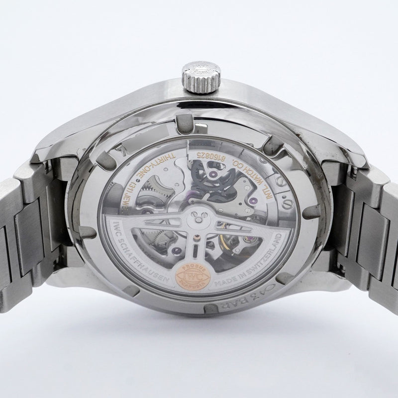 ★最終価格★SALE【5wwh0235】IWC アイダブリューシー シャフハウゼン ポルトキーゼ IW358312 シルバー文字盤【中古】腕時計 メンズ
