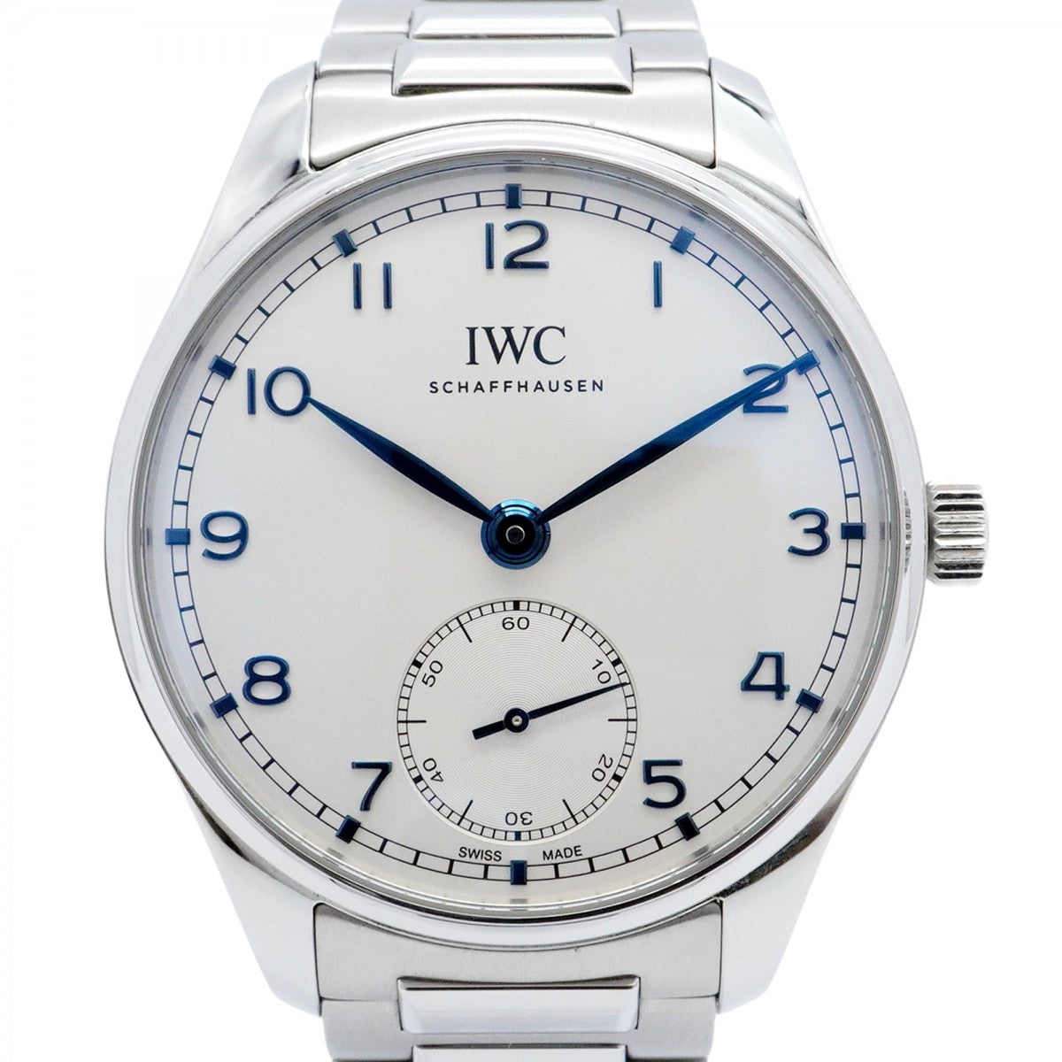 ★最終価格★SALE【5wwh0235】IWC アイダブリューシー シャフハウゼン ポルトキーゼ IW358312 シルバー文字盤【中古】腕時計 メンズ
