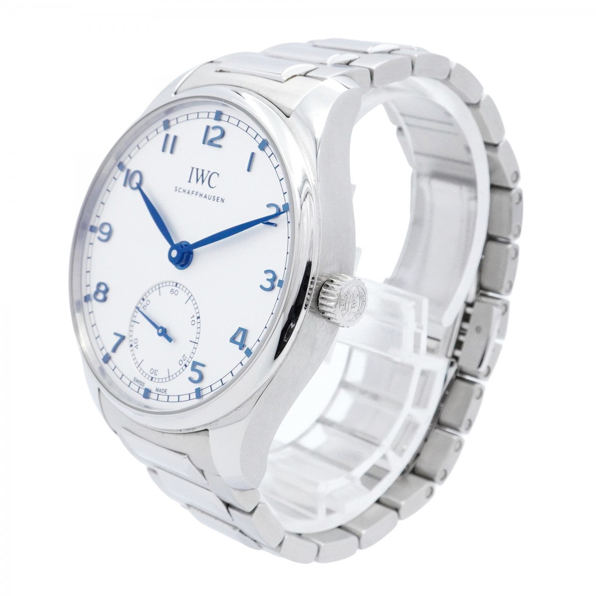 ★最終価格★SALE【5wwh0235】IWC アイダブリューシー シャフハウゼン ポルトキーゼ IW358312 シルバー文字盤【中古】腕時計 メンズ