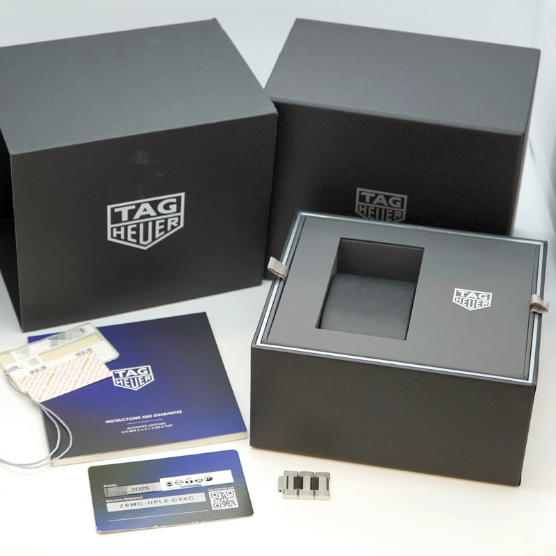 【5wwh0246】タグホイヤー カレラ WDA2114 グリーン文字盤【中古】腕時計 メンズ