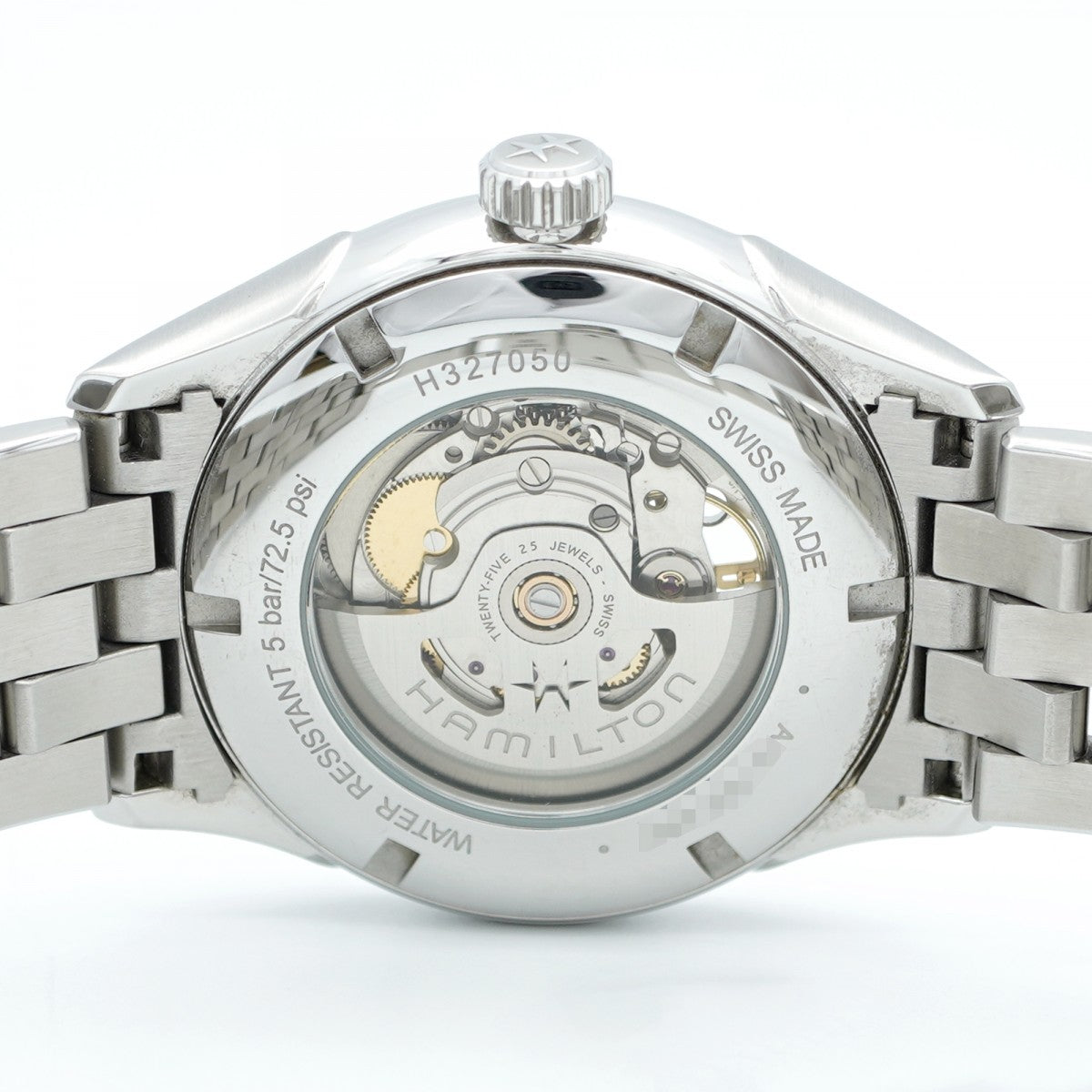 ★SALE【5wwh0253】ハミルトン ジャズマスター H327050 スケルトン文字盤【中古】腕時計 メンズ