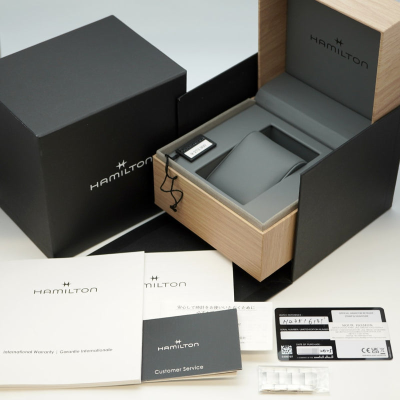 ★最終価格★SALE【5wwh0259】ハミルトン ブロードウェイ H435160 黒文字盤【中古】腕時計 メンズ