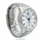 ★SALE【5wwh0289】IWC アイダブリューシー シャフハウゼン ポルトギーゼ・ヨットクラブ・クロノグラフ IW390702 シルバー文字盤【中古】腕時計 メンズ
