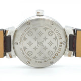 ★SALE【5wwh0330】ルイヴィトン タンブール Q121K シルバー文字盤【中古】腕時計 レディース