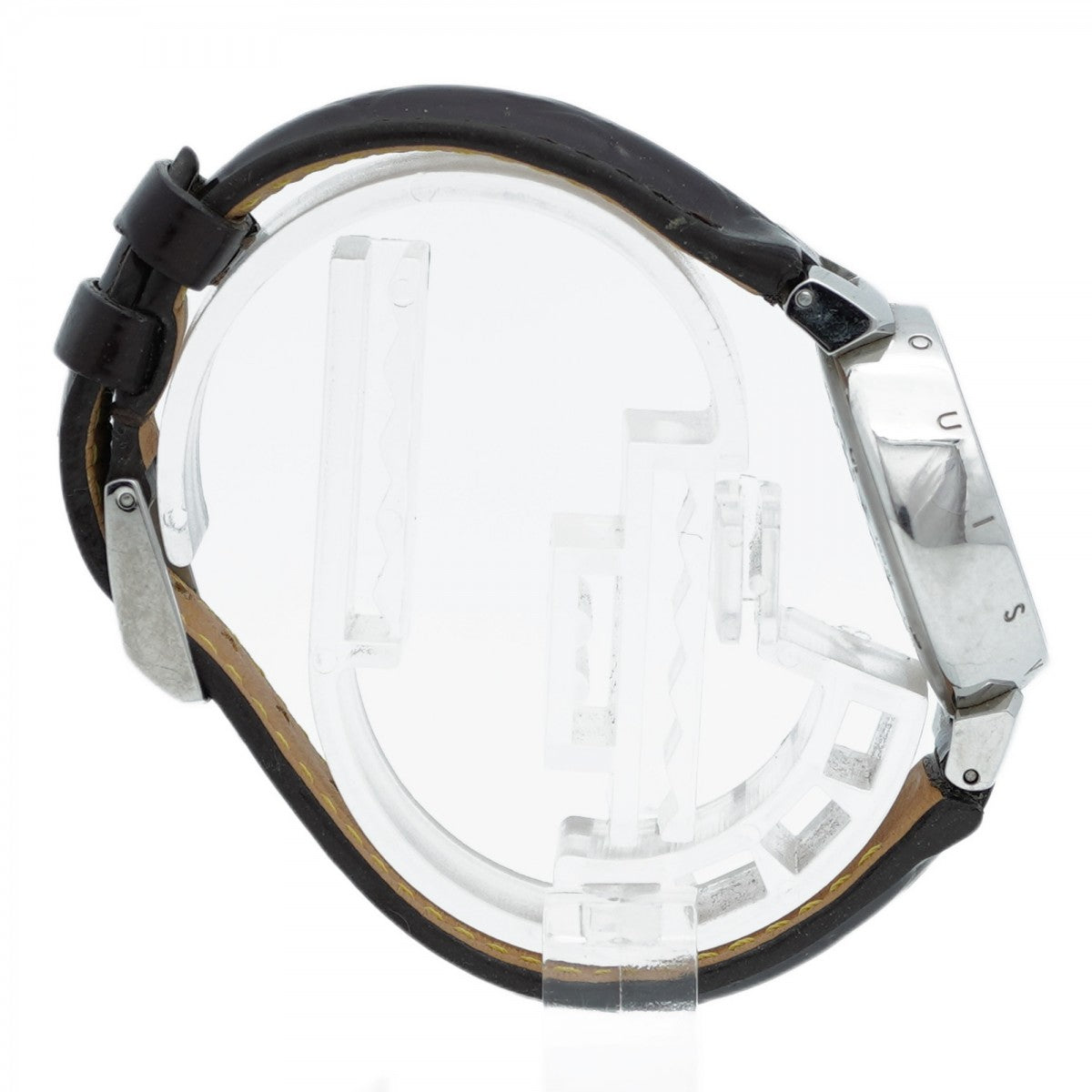 ★SALE【5wwh0330】ルイヴィトン タンブール Q121K シルバー文字盤【中古】腕時計 レディース