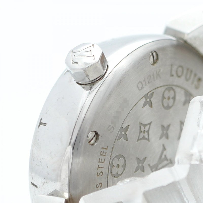 ★SALE【5wwh0330】ルイヴィトン タンブール Q121K シルバー文字盤【中古】腕時計 レディース