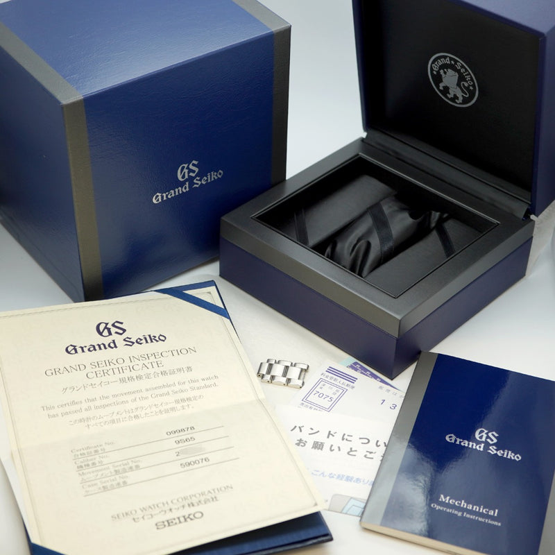 ★SALE【5wwh0358】セイコー グランドセイコー 9S65-00F0 黒文字盤【中古】腕時計 メンズ