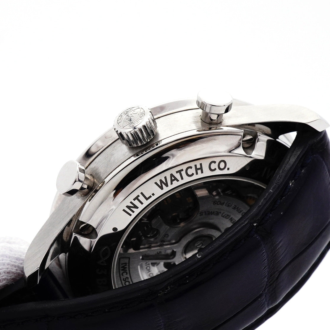 ★SALE【5wwh0360】IWC アイダブリューシー シャフハウゼン ポルトキーゼ IW371605 シルバー文字盤【中古】腕時計 メンズ