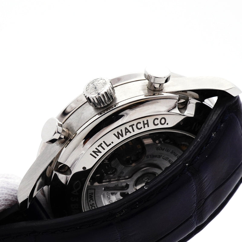 ★SALE【5wwh0360】IWC アイダブリューシー シャフハウゼン ポルトキーゼ IW371605 シルバー文字盤【中古】腕時計 メンズ