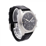 【5wwi0052】IWC アイダブリューシー シャフハウゼン メカニカルフリーガー 3706-03 黒文字盤【中古】腕時計 メンズ