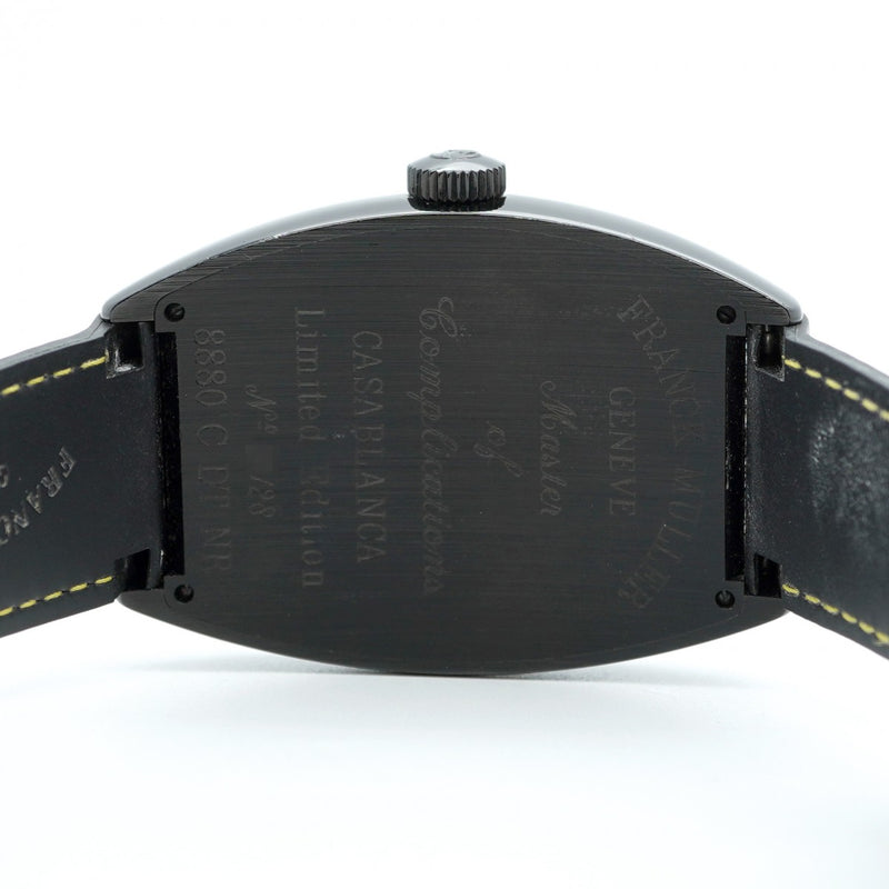 ★最終価格★SALE【5wwi0059】フランクミュラー カサブランカ 8880C DT NR 黒文字盤【中古】腕時計 メンズ