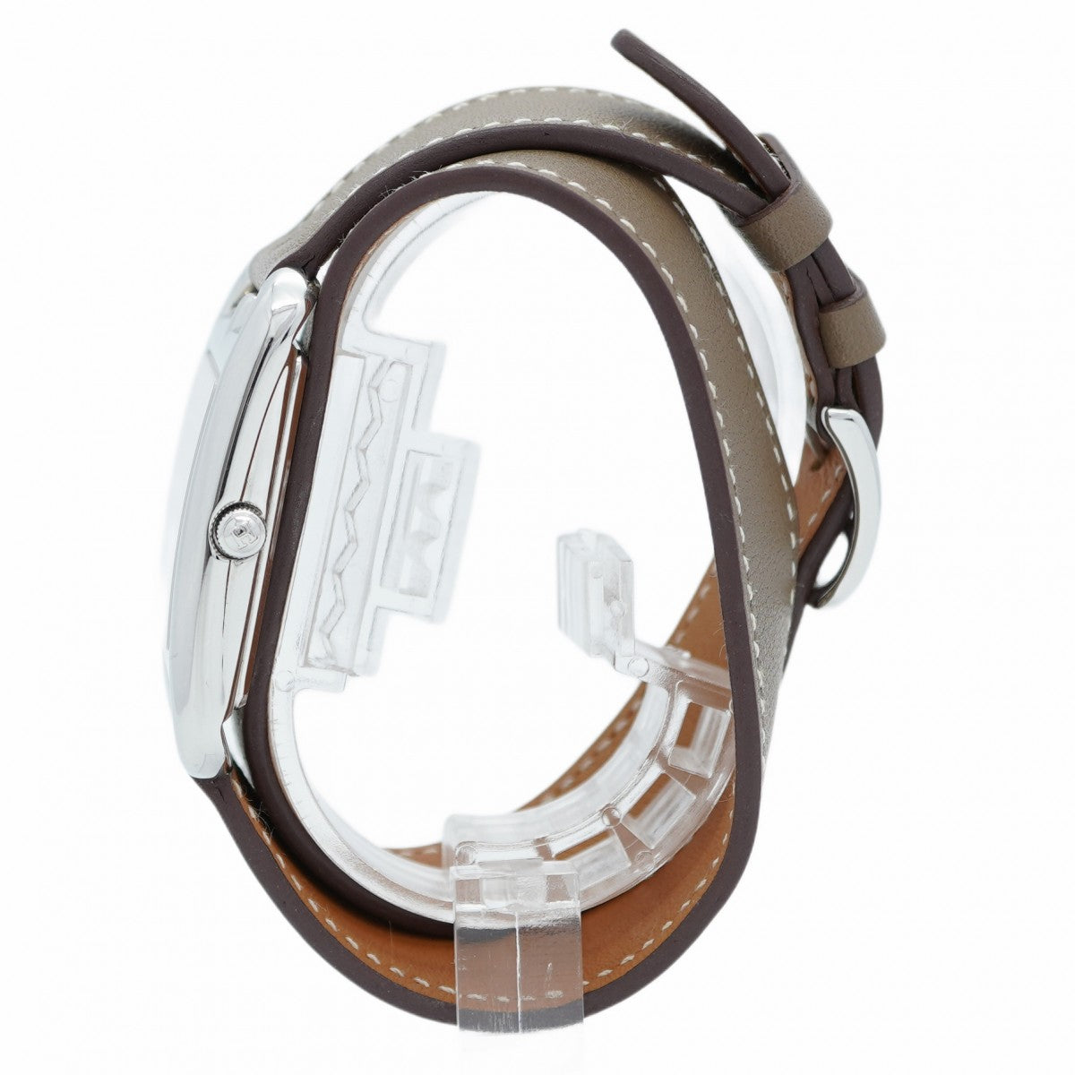 ★SALE【5wwi0185】エルメス ケープコッド CC3.710 白文字盤【中古】腕時計 レディース