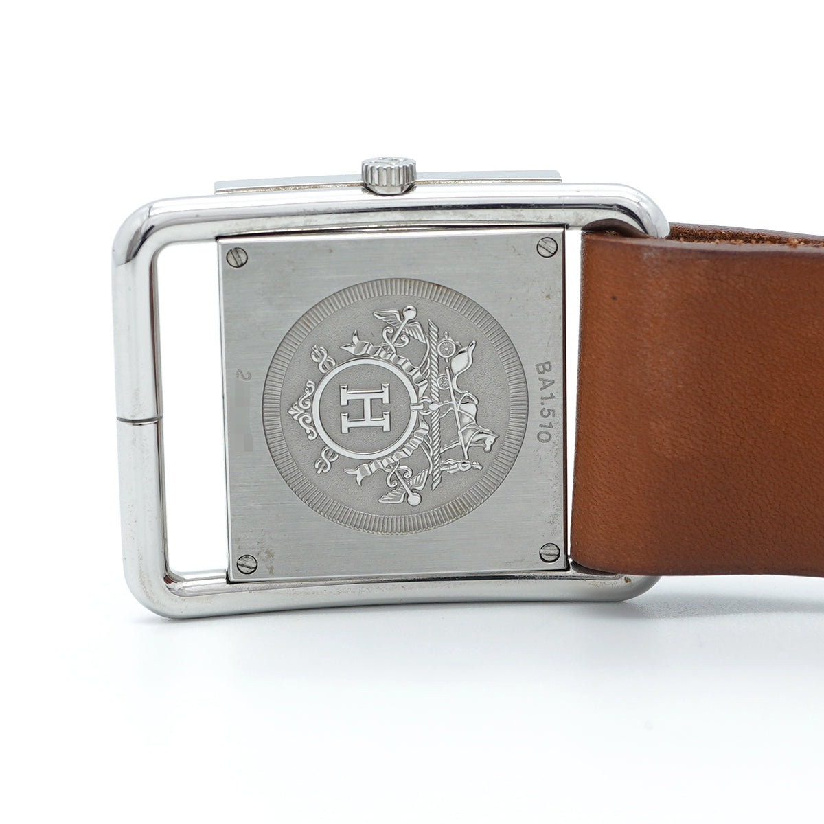 ★SALE【5wwi0188】エルメス バレニア BA1.510 白文字盤【中古】腕時計 メンズ