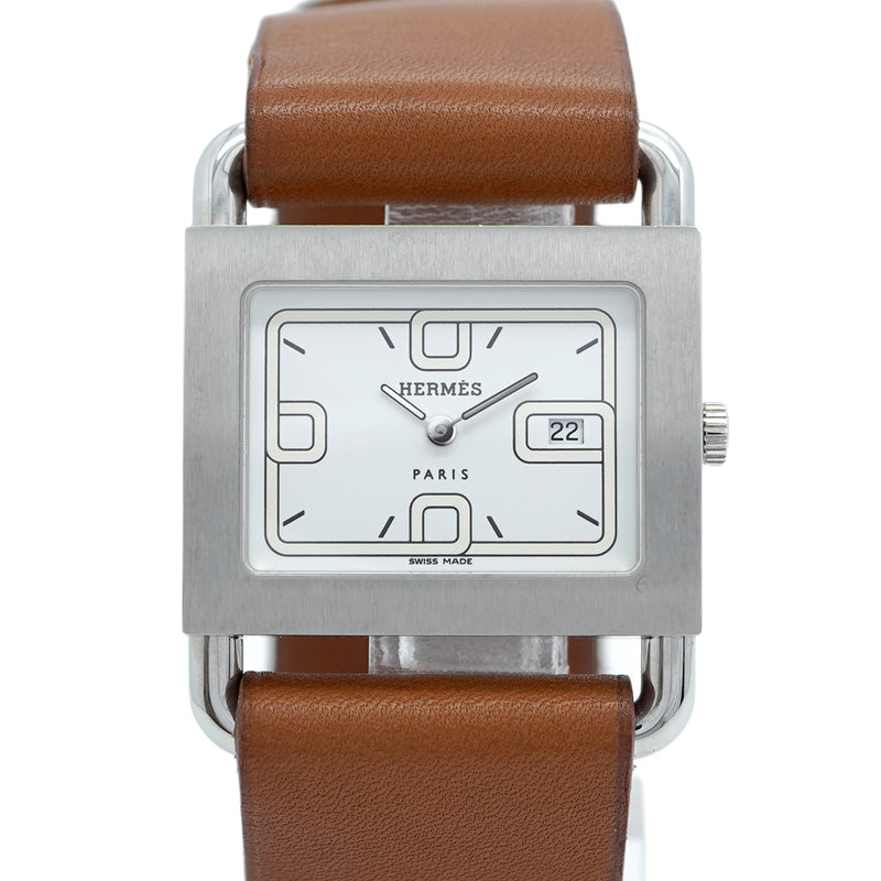 ★SALE【5wwi0188】エルメス バレニア BA1.510 白文字盤【中古】腕時計 メンズ