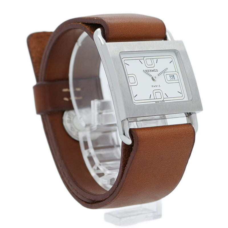 ★SALE【5wwi0188】エルメス バレニア BA1.510 白文字盤【中古】腕時計 メンズ