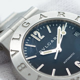 ★SALE【5wwi0189】ブルガリ ディアゴノ LCV29S 黒文字盤【中古】腕時計 レディース