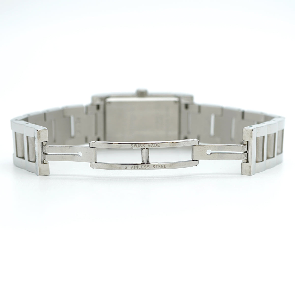 ★SALE【5wwi0201】ブルガリ レッタンロゴ RT39S 黒文字盤【中古】腕時計 レディース