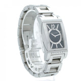 ★SALE【5wwi0201】ブルガリ レッタンロゴ RT39S 黒文字盤【中古】腕時計 レディース