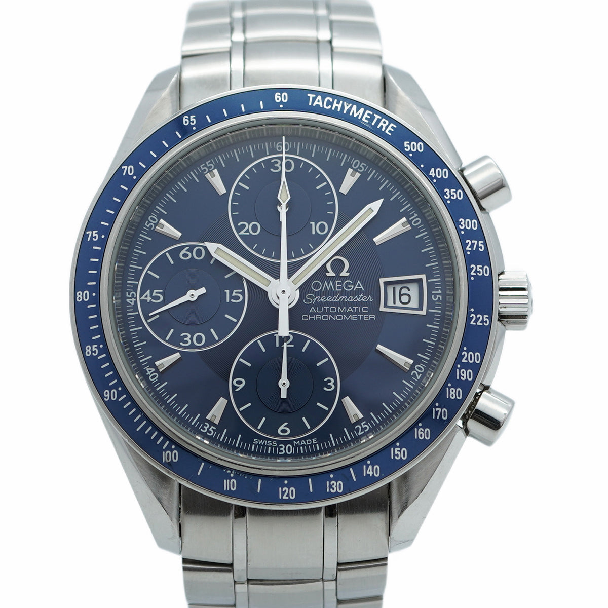 ★在庫処分★最終価格【5wwi0207】オメガ スピードマスター 3212.80 青文字盤【中古】腕時計 メンズ