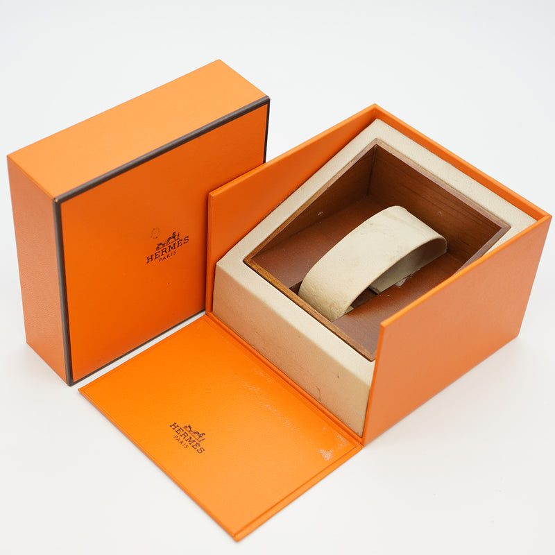 ★最終価格★SALE【5wwi0217】エルメス クリッパー クロノ CL1.910 白文字盤【中古】腕時計 メンズ