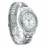 ★最終価格★SALE【5wwi0217】エルメス クリッパー クロノ CL1.910 白文字盤【中古】腕時計 メンズ