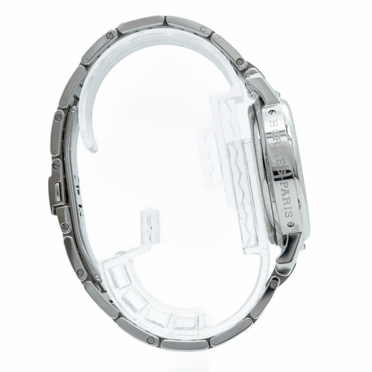 ★最終価格★SALE【5wwi0217】エルメス クリッパー クロノ CL1.910 白文字盤【中古】腕時計 メンズ