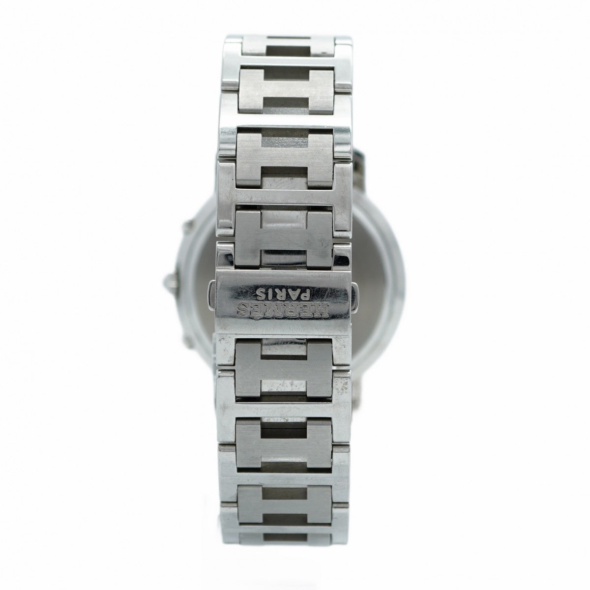 ★最終価格★SALE【5wwi0217】エルメス クリッパー クロノ CL1.910 白文字盤【中古】腕時計 メンズ