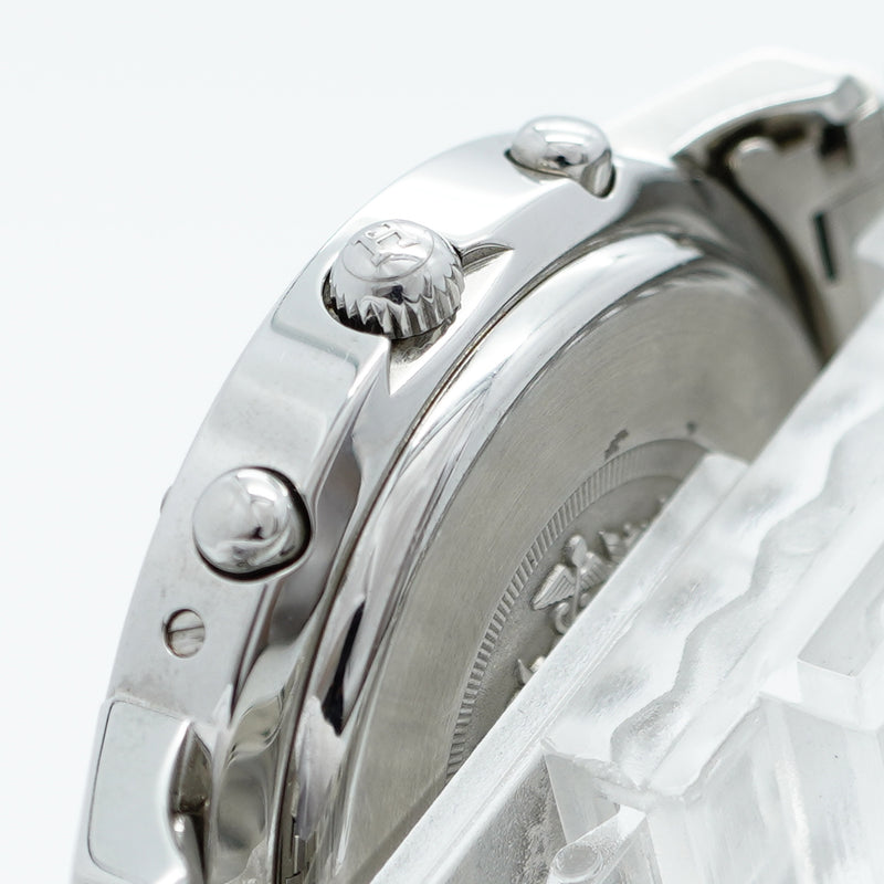 ★最終価格★SALE【5wwi0217】エルメス クリッパー クロノ CL1.910 白文字盤【中古】腕時計 メンズ