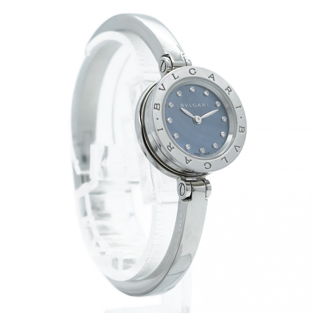 ★最終価格★SALE【5wwi0226】ブルガリ B.zero1 BZ23BS 青文字盤【中古】腕時計 レディース