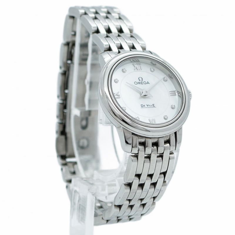 ★在庫処分★最終価格★SALE【5wwi0256】オメガ デ・ヴィル 424.10.24.60.55.001 白文字盤【中古】腕時計 レディース