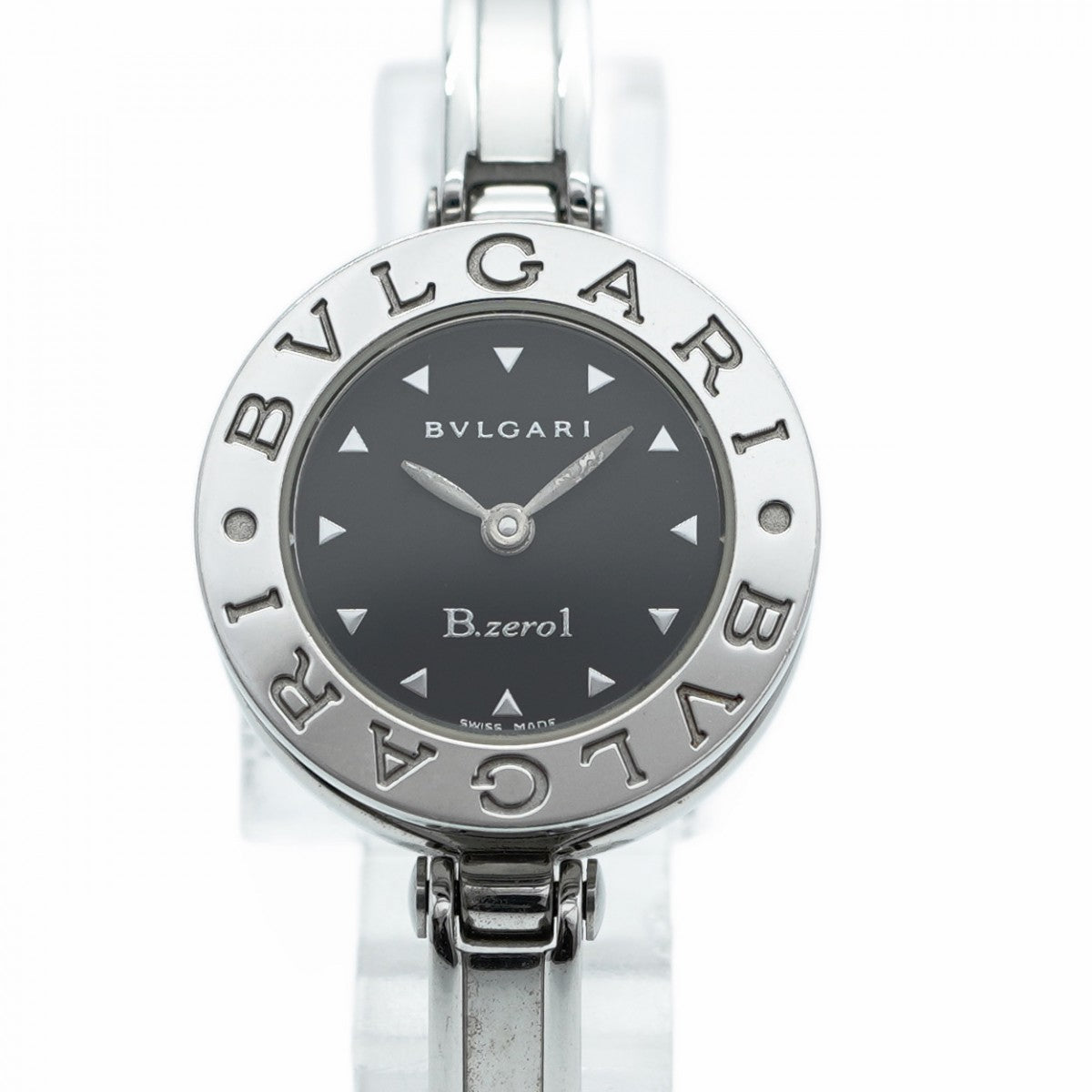 ★最終価格★SALE【5wwi0260】ブルガリ B.zero1 BZ22S 黒文字盤【中古】腕時計 レディース