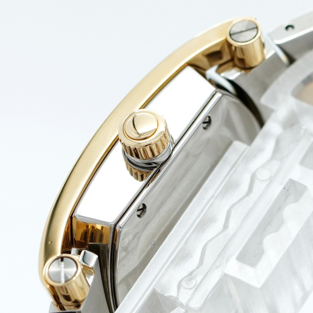 ★SALE【5wwm0019】ブルガリ アショーマ AA39SG アイボリー文字盤【中古】腕時計 メンズ