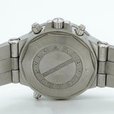 ★SALE【5wwm0060】ブルガリ ディアゴノ DG40S グレー文字盤【中古】腕時計 メンズ