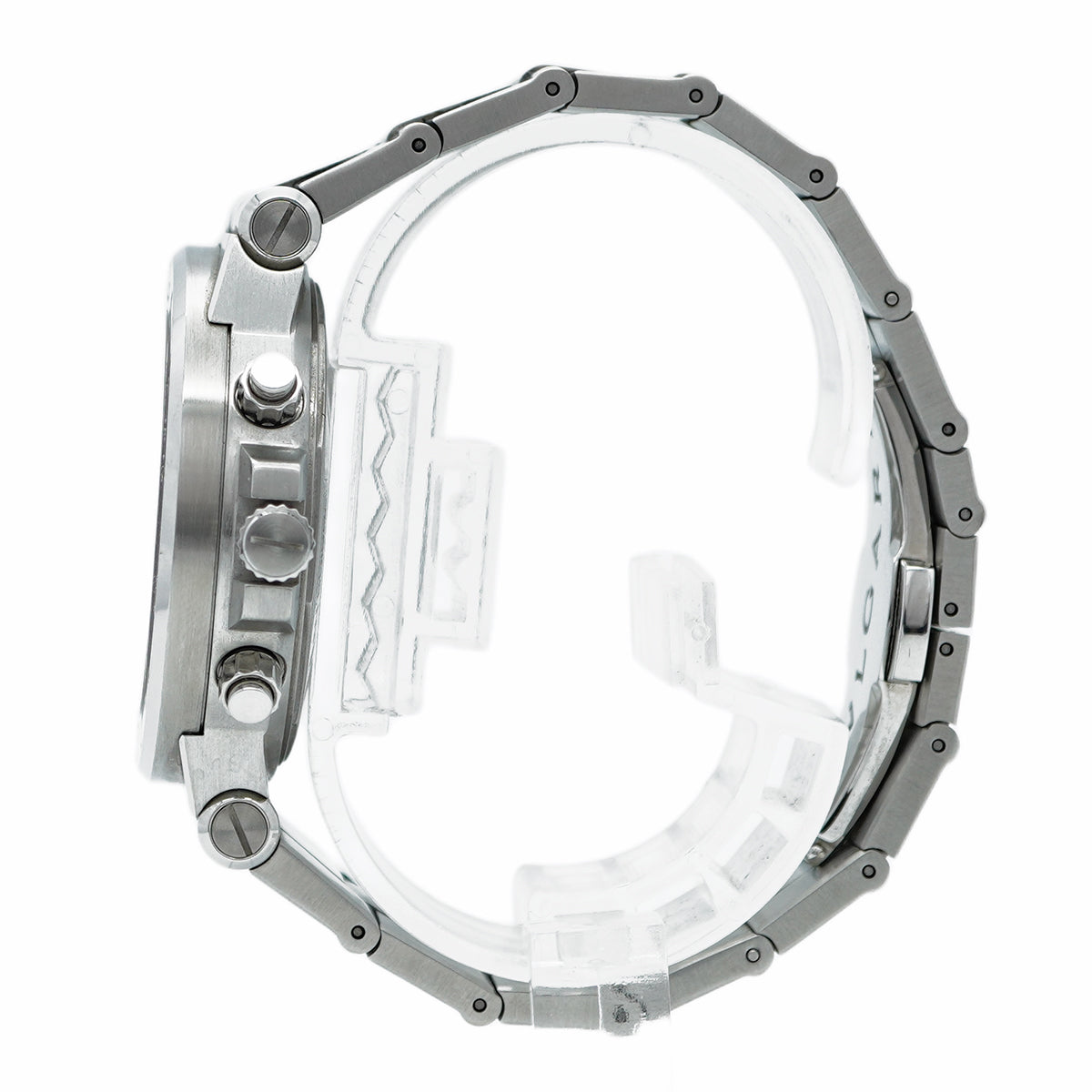 ★SALE【5wwm0060】ブルガリ ディアゴノ DG40S グレー文字盤【中古】腕時計 メンズ