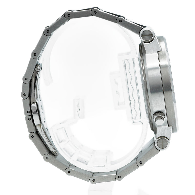 ★SALE【5wwm0060】ブルガリ ディアゴノ DG40S グレー文字盤【中古】腕時計 メンズ