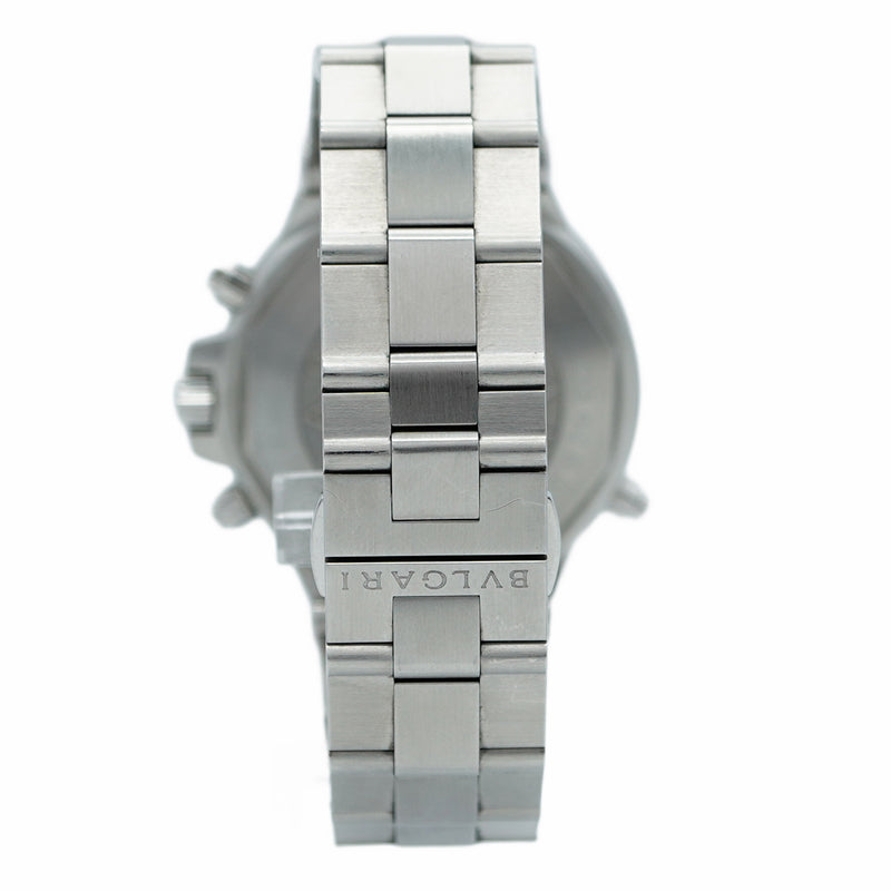 ★SALE【5wwm0060】ブルガリ ディアゴノ DG40S グレー文字盤【中古】腕時計 メンズ